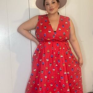 Vintage Aztec dress
